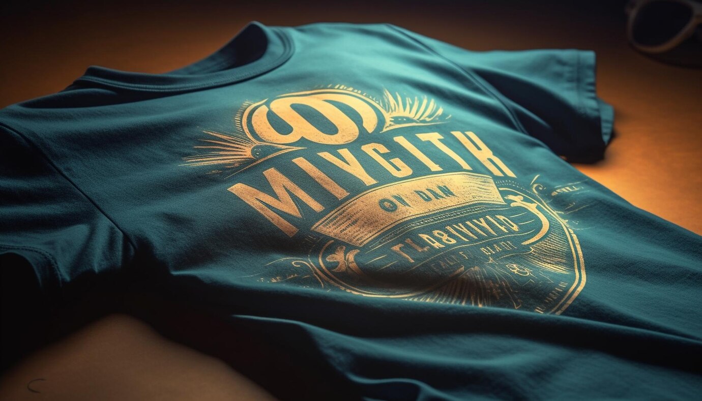 letrero etiqueta camisa azul simboliza moda masculina generada ia 188544 42180